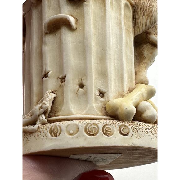 Harmony Kingdom "Nic Nak Paddywak" Dogs in Can 1996 Rare Boot Inside - Picture 9 of 11